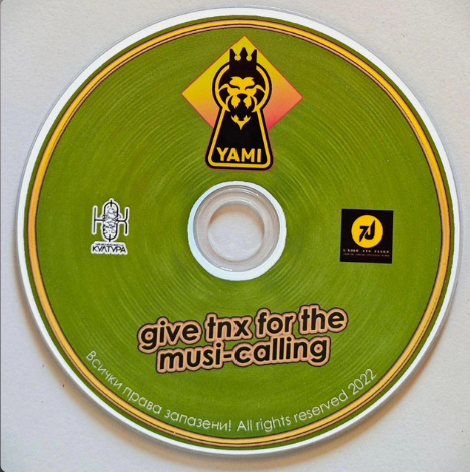 YAMI – give tnx for the musi-calling CD